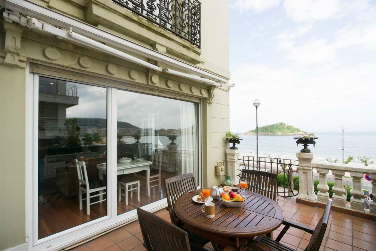 Breathtaking Terrace Views In Luxury Apartment - By Www,Sansebastianapartments,Es San Sebastián Zewnętrze zdjęcie