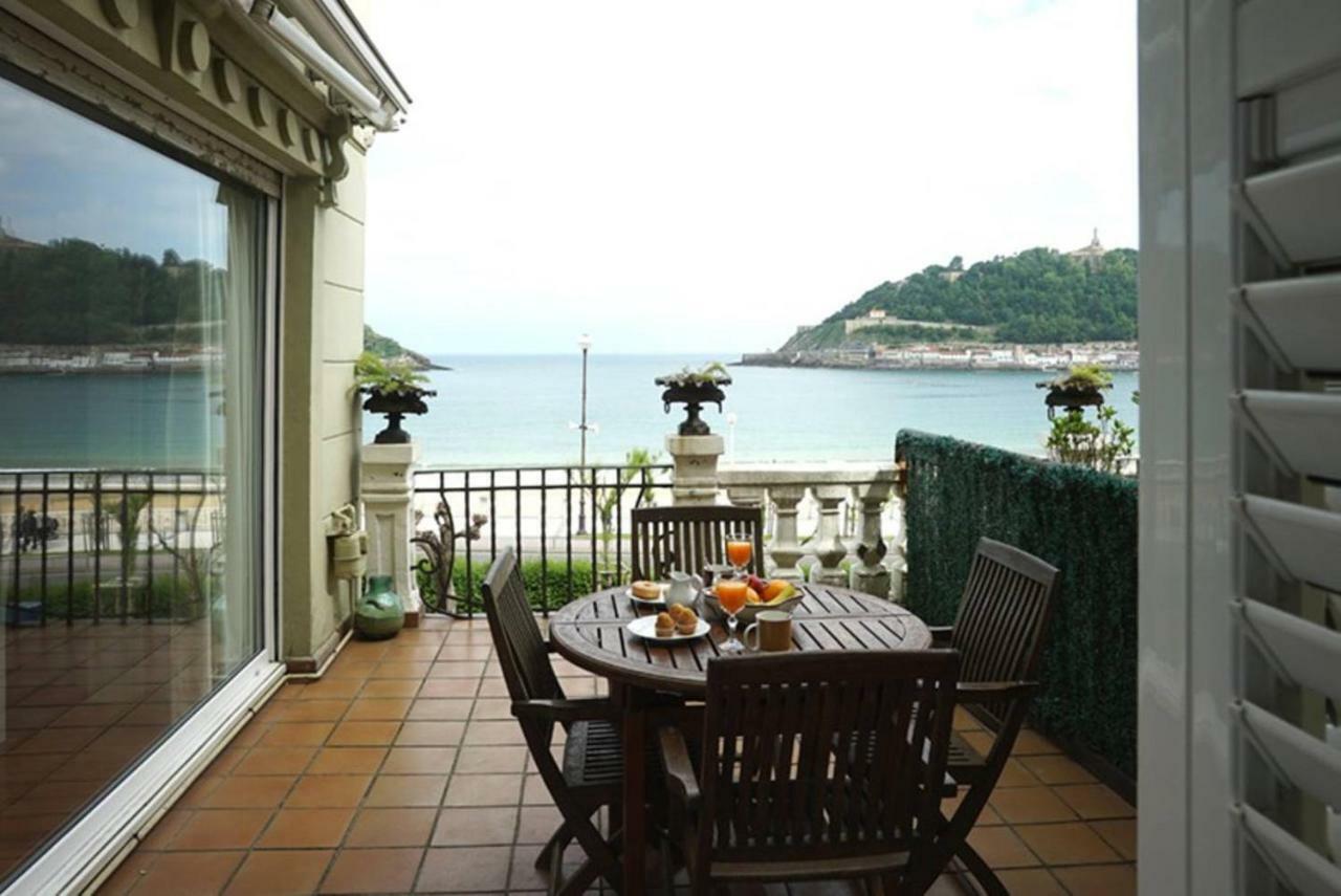 Breathtaking Terrace Views In Luxury Apartment - By Www,Sansebastianapartments,Es San Sebastián Zewnętrze zdjęcie