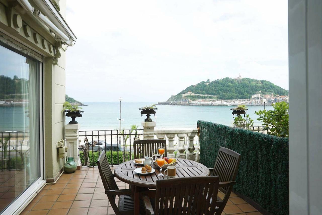 Breathtaking Terrace Views In Luxury Apartment - By Www,Sansebastianapartments,Es San Sebastián Zewnętrze zdjęcie