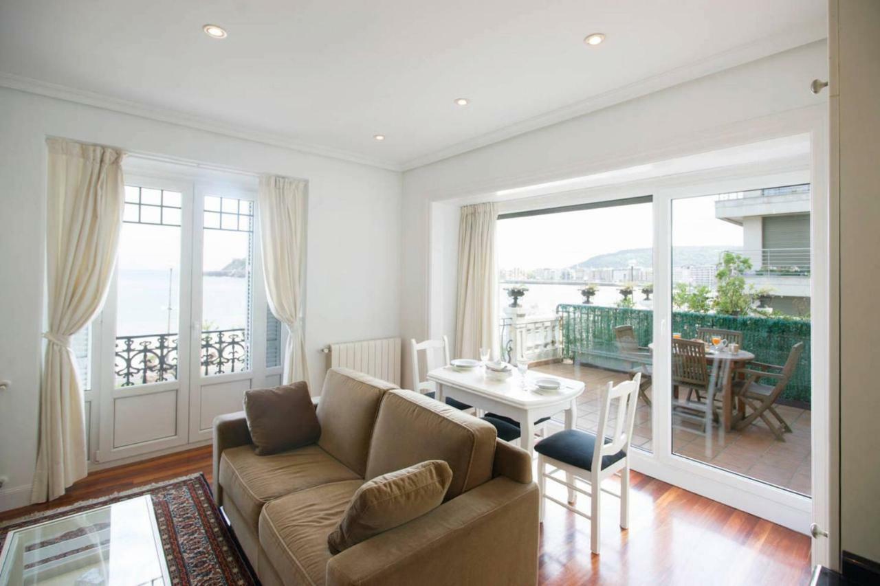 Breathtaking Terrace Views In Luxury Apartment - By Www,Sansebastianapartments,Es San Sebastián Zewnętrze zdjęcie
